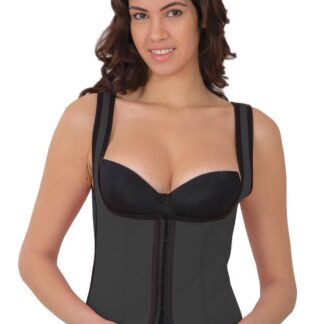 GRİ MI 9173 Agraflı Göğsü Açık Atlet Korse