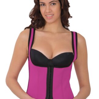 PEMBE MI 9173 Agraflı Göğsü Açık Atlet Korse