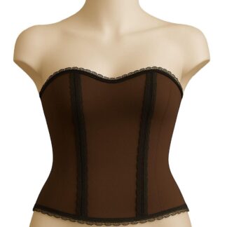 Kahve Mi 9155 F Fırfırlı Terletici Büstiyer